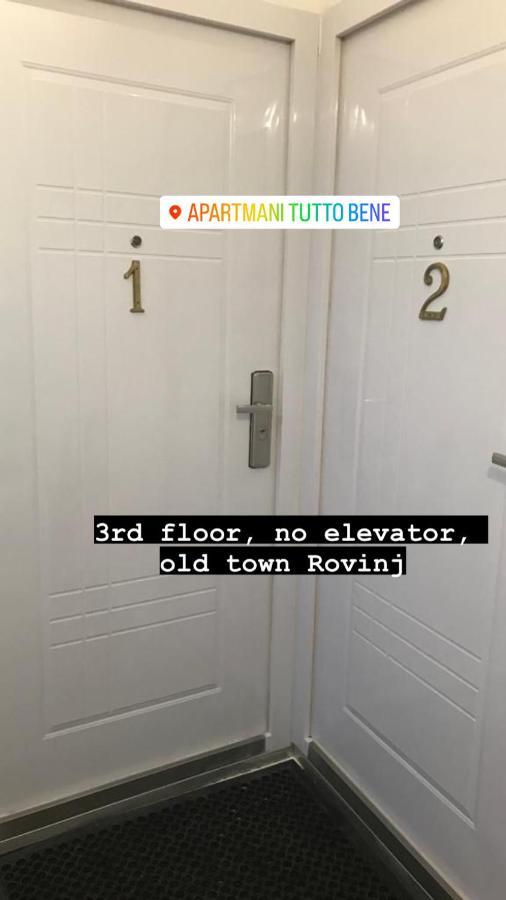 Apartman Tutto Bene Rovinj Exterior photo